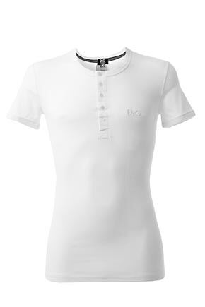 Mens D&G Underwear Platoon Round Neck T Shirt 50% OFF White S