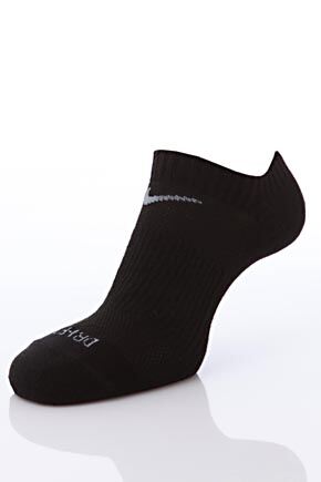 Mens & Ladies 3 Pair Nike Dri Fit Lightweight Left & Right No Show Socks In 3 Colours White 