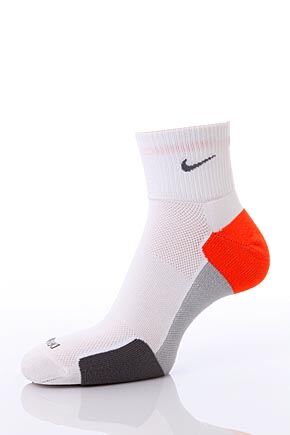 Mens & Ladies 1 Pair Nike Elite Cushioned Running Socks 25% OFF White S
