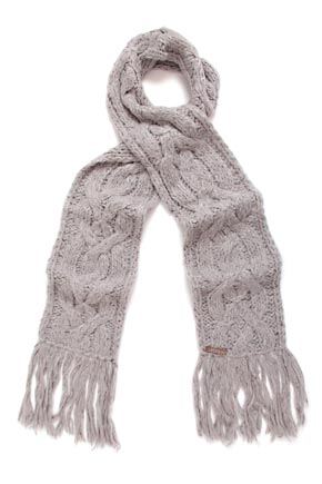 Ladies Urban Knit Chunky Cable Knit Scarf 25% OFF