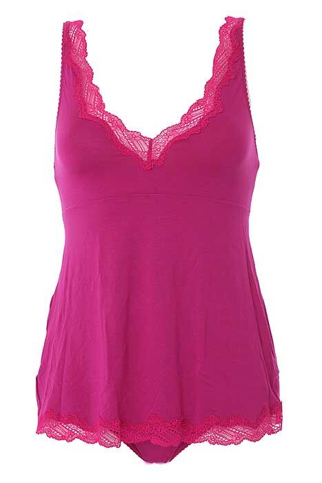 Ladies Calvin Klein Camisole & Bikini Briefs Boxed Set In 2 Colours Brown Large