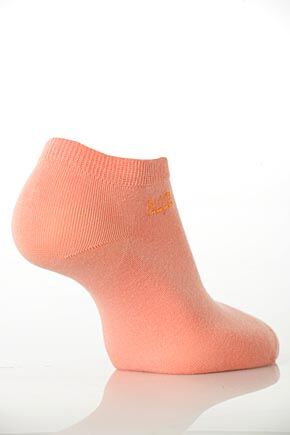 Ladies 1 Pair Elle Fine Pima Cotton Plain Trainer Liner In 20 Colours Light Emerald
