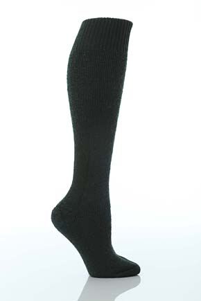 Ladies 1 Pair Capricorn Cumbria Mohair Knee Highs In 2 Colours Green