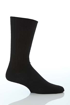 Mens 1 Pair Capricorn Sussex Mohair Lightweight Ribbed Ankle Socks In 3 Colours Red M