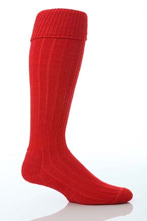 Mens 1 Pair Capricorn Northumberland Mohair Socks With Turn-Over Top In 6 Colours Cream L