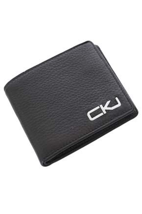 Mens Calvin Klein Jeans 8 Credit Card Compartments Slimfold Leather Wallet In 2 Colours