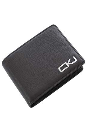 Mens Calvin Klein Jeans 7 Credit Card Compartments & Removable Pass Leather Billfold Wallet In 2 Colours