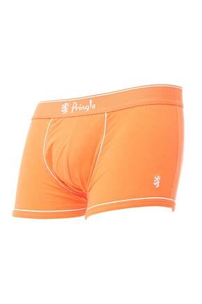 Mens 1 Pack Pringle Plain Orange Trunks Orange XL