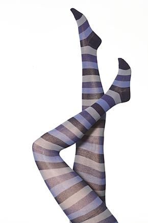 Ladies 1 Pair Falke Block Stripe Tights 33% OFF Browns Small