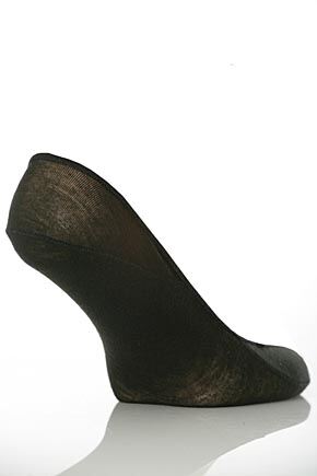 Ladies 3 Pair SockShop Cotton Rich Shoeliners In 2 Colours Natural ML