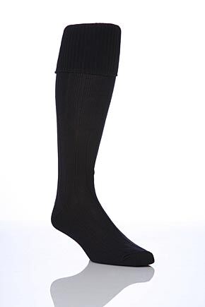 Youths 1 Pair Peter Shilton Pro Action Football Socks In 5 Colours Black