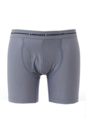 Mens 1 Pair Under Armour O Series BoxerJock 6-Inch Inseam Boxers 33% OFF Medium Grey Heather S