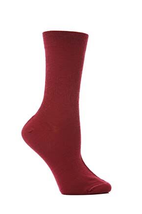 Ladies 1 Pair Pantherella Damask Anklet In 4 Colours Wine