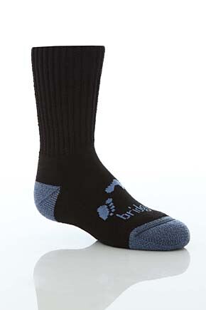 Kids 1 Pair Bridgedale Junior Trekker Sock All Day Comfort With Excellent Durability In 3 Colours Bl