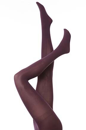Ladies 1 Pair Pretty Polly 60 Denier Plush Opaque Tights In 7 Colours Charcoal ML