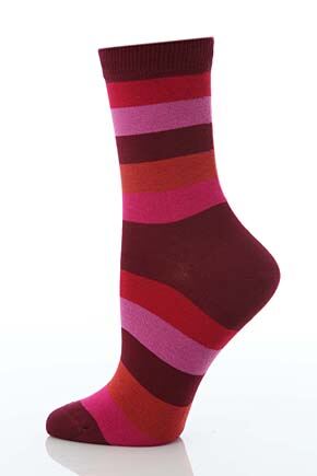 Ladies 1 Pair Falke Block Colour Socks In 3 Colours Oatmeal 39-42