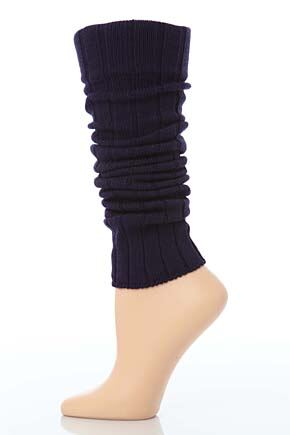 Ladies 1 Pair Falke Striggings Rib Leg Warmers In 9 Colours Grey