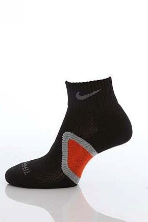 Mens & Ladies 1 Pair Nike Dri-FIT Cushioned Dynamic Arch Compression Quarter Socks In 2 Colours 