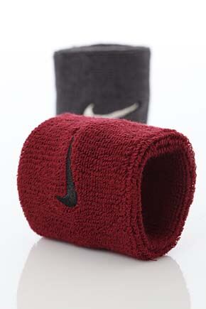 Mens & Ladies Nike Multi-Pack Wristbands In 2 Colours Team Red - Anthracite