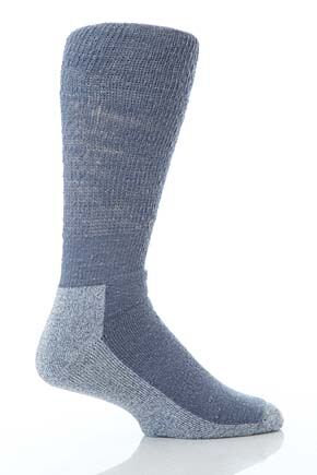 Ladies 1 Pair HJ Hall Technical Dual Skin Socks In 2 Colours Blue