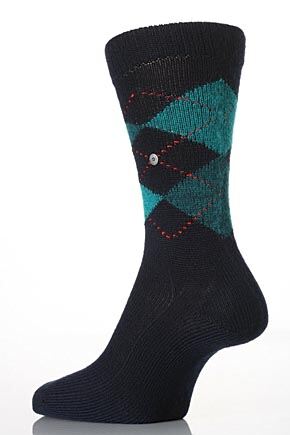 Burlington Original Extra Soft Argyle Sock