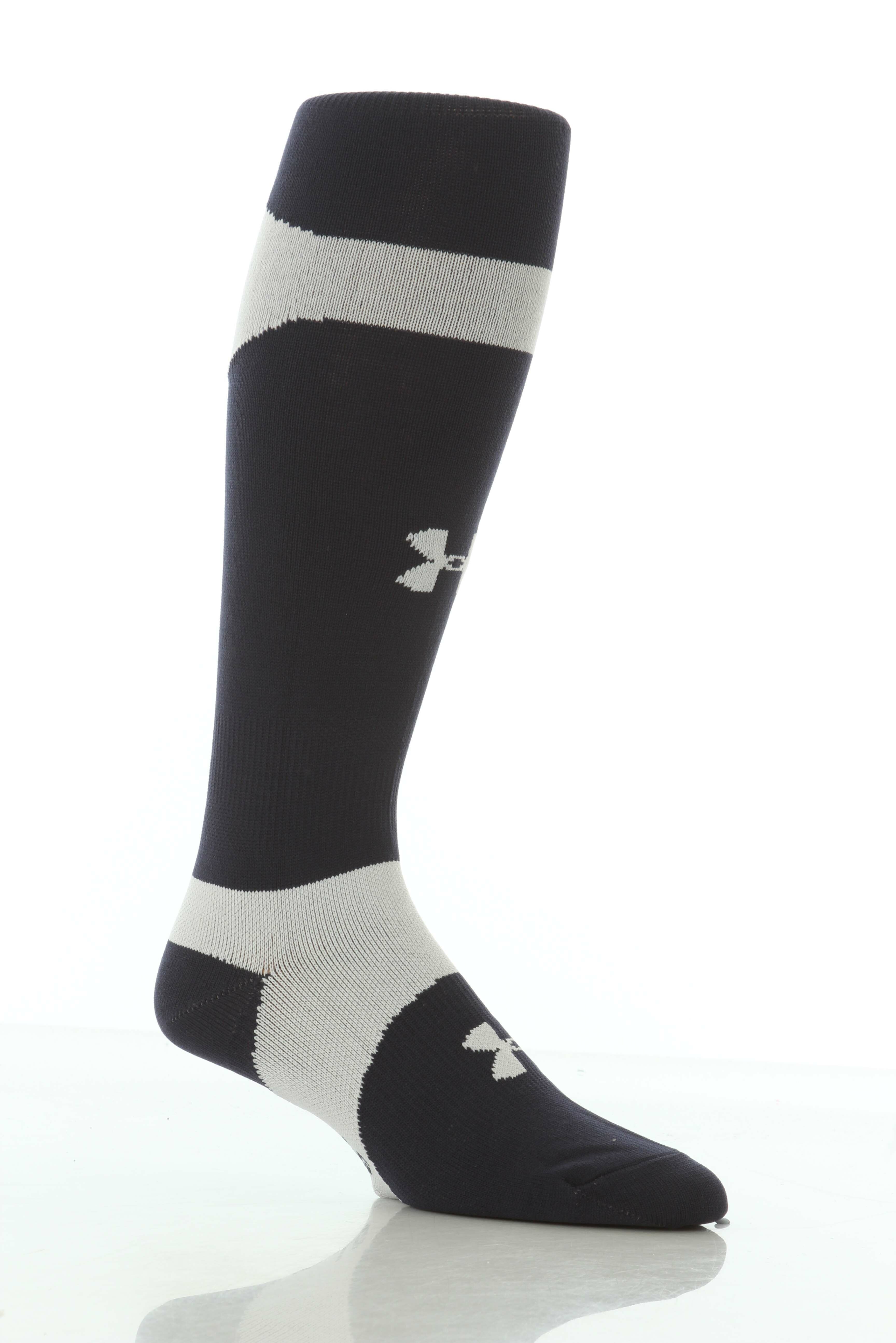 Mens 1 Pair Under Armour Heatgear Dominate Football Socks In 6 Colours