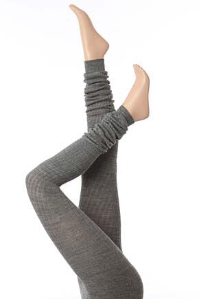 Ladies 1 Pair Jonathan Aston Haze Leggings In 2 Colours Smoke L
