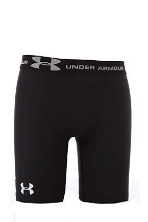 Mens 1 Pair Under Armour 'HeatGear' Compression Shorts Long In 2 Colours Black XXL