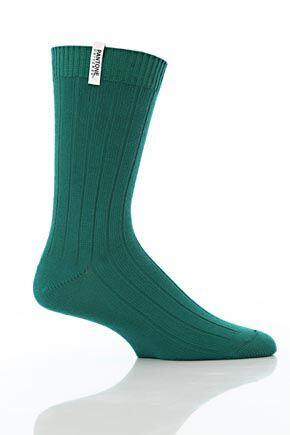 Mens 1 Pair Pantone Boot Socks With Woven Tab In 5 Colours