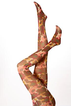 Ladies 1 Pair Silky Impression Tattoo Tights 33% OFF