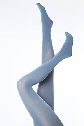 Ladies 1 Pair Levante Duo Reversible 50 Denier Matt Opaque Tights 33% OFF Petrolio-Blue Medium