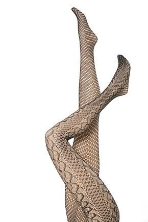 Ladies 1 Pair SockShop Lacy Net Tights  50 OFF Smallmedium  Black