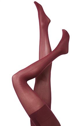 Ladies 1 Pair Calvin Klein Ultra Fit Microfibre Shine Tights In 3 Colours Peacock Blue Small