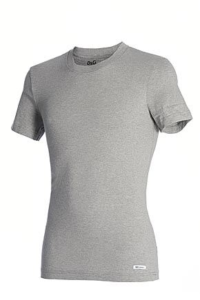 Mens 3 Pack D&G Underwear 24 Fit Round Neck T Shirt In 2 Colours 25% OFF Blue Large