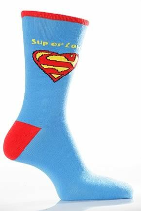 Mens 1 Pair SockShop Dare to Wear - Super Lover