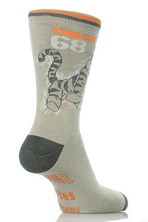 Totes Toasties provide a wonderful feeling underfoot. These Tigger jacquard design slipper-sox are great fun and comfy too. The customary trademark non-slip grip ensures safety and fun design makes these socks a great present.
