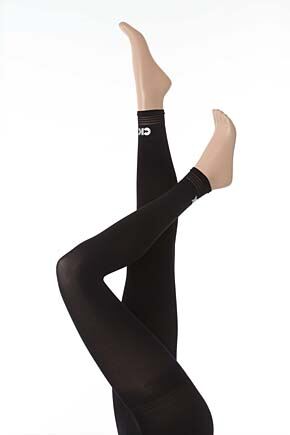 Ladies 1 Pair Calvin Klein Logo Leggings In 2 Designs Black Calvin Klein S-M