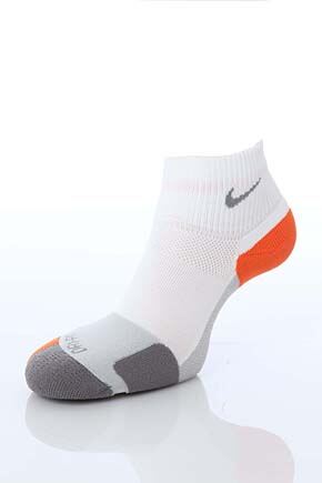 Mens & Ladies 1 Pair New Nike Elite Dri-Fit Training Quarter Cushioned Socks In 2 Colours White 