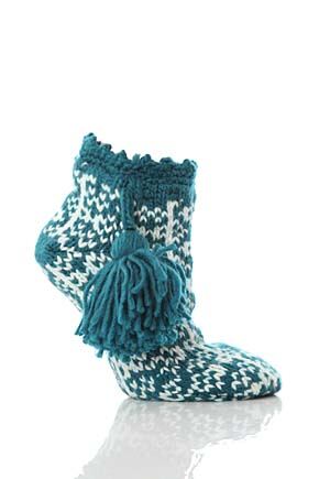 knit top booties