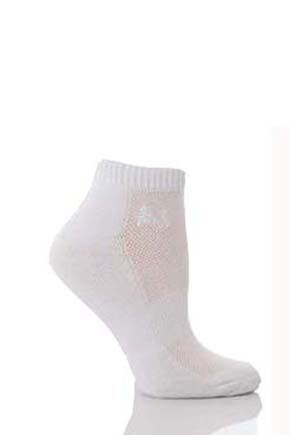 Ladies 3 Pair Pringle Johanne Cushion Trainer Sock Black