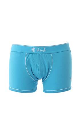 Mens 1 Pack Pringle Plain Turquiose Trunks Turquoise Medium