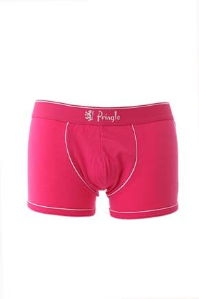 Mens 1 Pack Pringle Plain Hot Pink Trunks Hot Pink XL