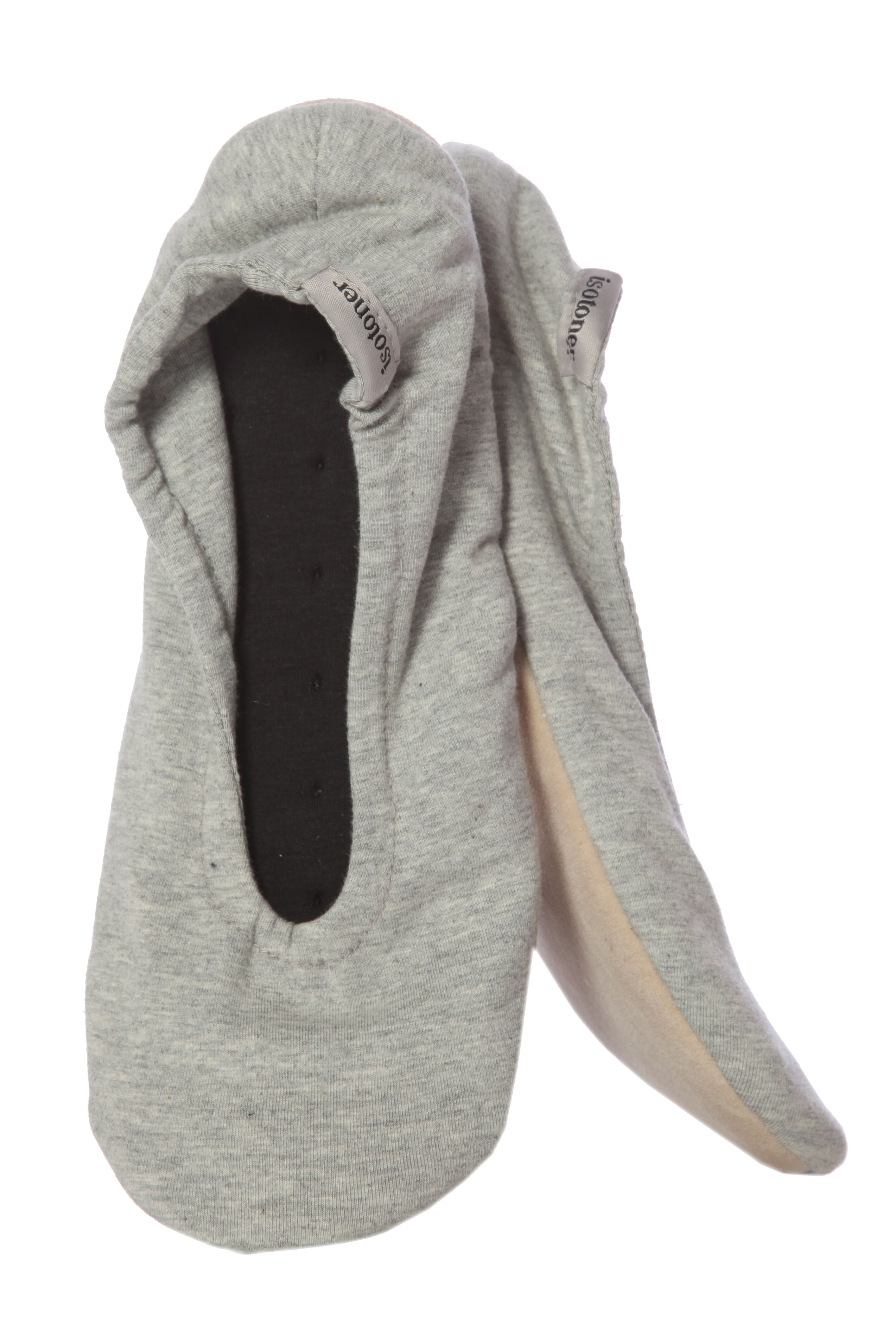 grey ballet slippers