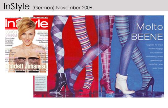InStyle (German) November 2006 at SockShop.co.uk - Go On Treat Your Feet! InStyle (German) November 2006 at SockShop.co.uk - Go On Treat Your Feet!