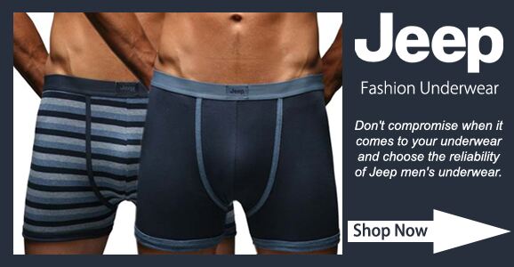 Jeep Underwear at SockShop