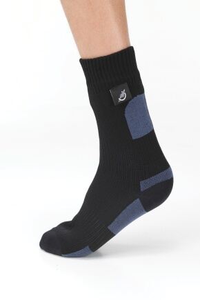 Mens & Ladies 1 Pair Sealskinz Activity 100% Waterproof Socks Black X-Large