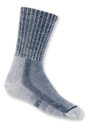 Kids 1 Pair Thorlos Outdoor Moderate Cushion Socks With Thorlon In 3 Colours Walnut Heather 12.5-3