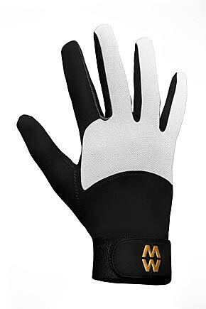 Mens & Ladies 1 Pair MacWet Long Mesh Sports Gloves In 6 Colours Green 6
