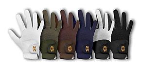 Mens & Ladies 1 Pair MacWet Short Mesh Sports Gloves In 6 Colours White 9