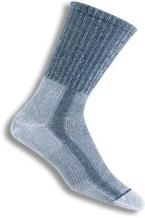 Mens 1 Pair Thorlos Light Hiking Moderate Cushion Socks With Thorlon In 5 Colours Sage 5-8